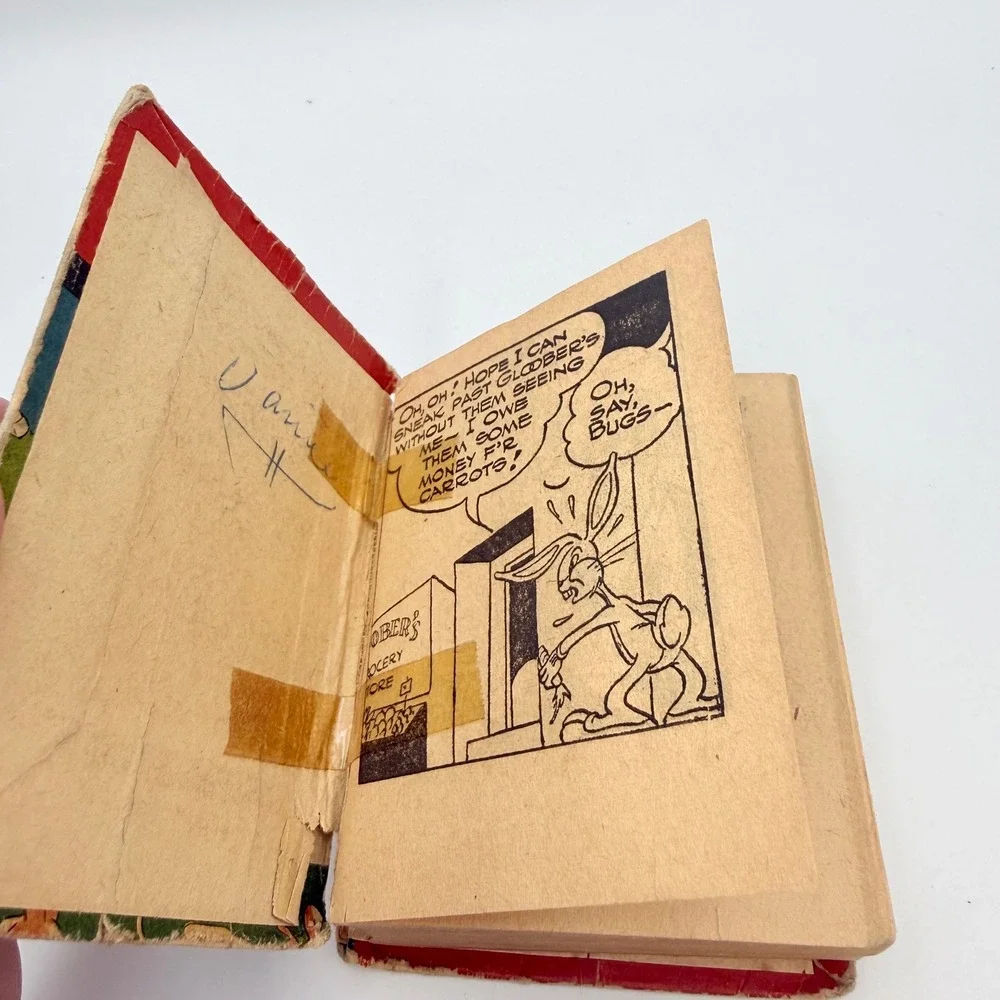 Vintage Bugs Bunny All Pictures Comics Looney Tunes Cartoon Book Elmer Fudd
